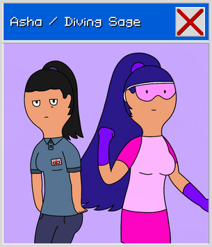 Asha / Diving Sage